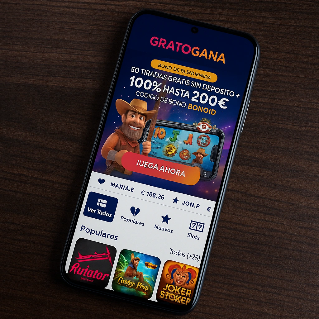 Promoción Gratogana bono sin depósito